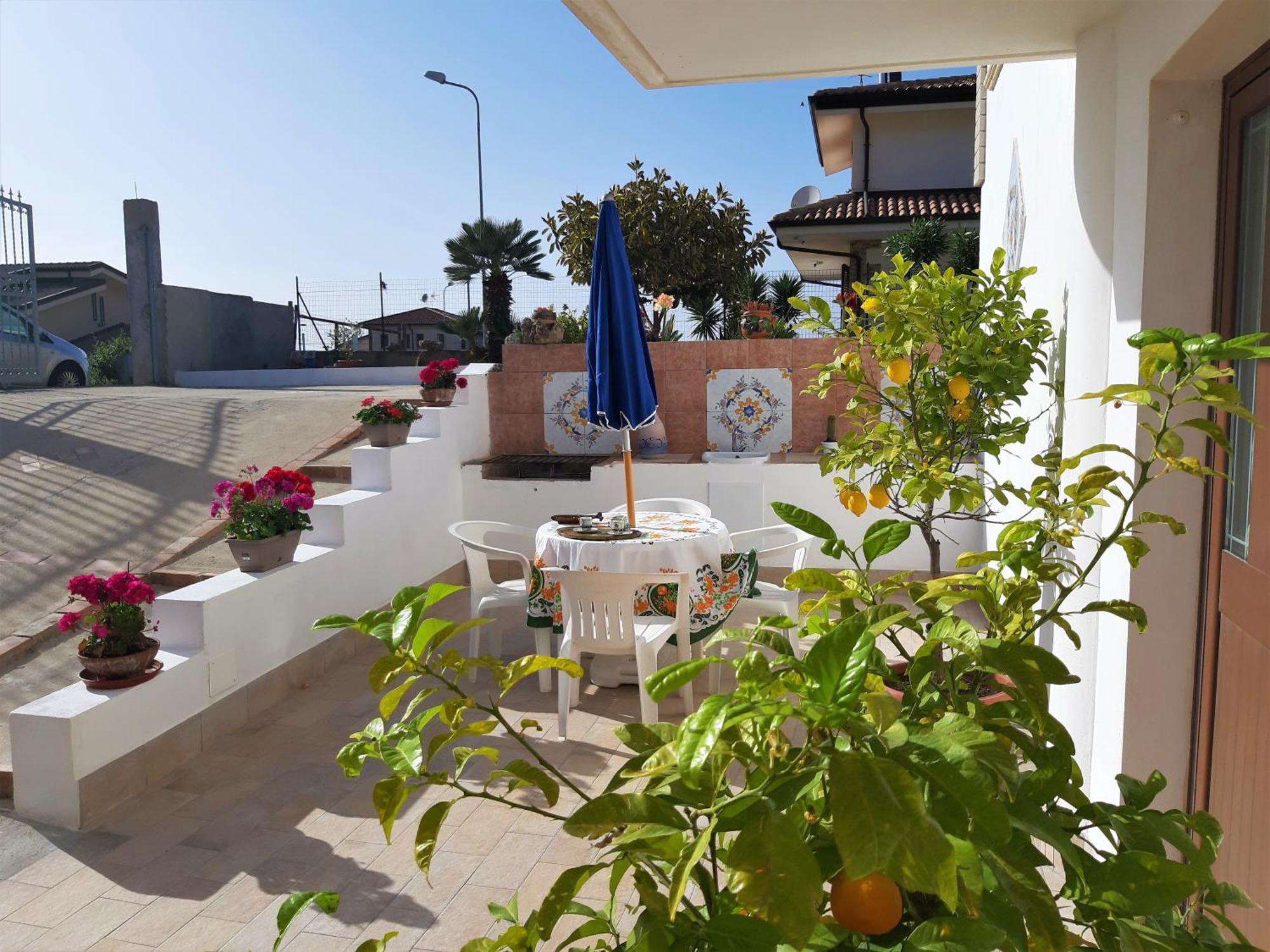 Апартаменти Casa Vacanze Bergamotto & Limoni Drapia Екстер'єр фото